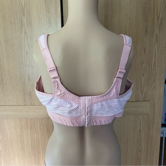 GLAMORISE 42F High Impact Seamless Underwire Sports Bra Pink - Picture 4 of 15